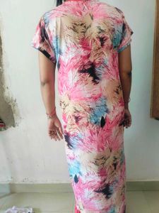 Night Gown Multicolour Stretchable Free Size