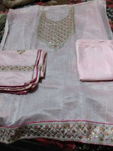 Exquisite Embroidered dress material