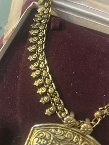 Antique Ganesh Pendant Necklace