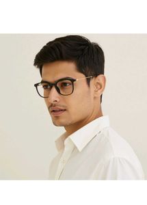 Black Round Frame Glasses