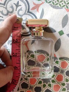 Mild floral feminine Perfume Empty Bottle
