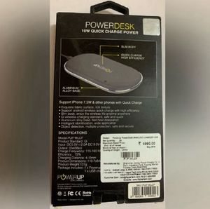 POWERUP Dual Coil High-Speed Wireless Charger Pad