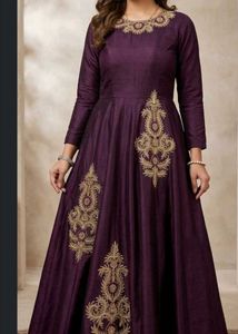 Elegant Embroidered Gown