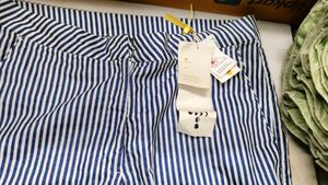 TERRA LUNA Kahdi Striped Wide Leg Pants