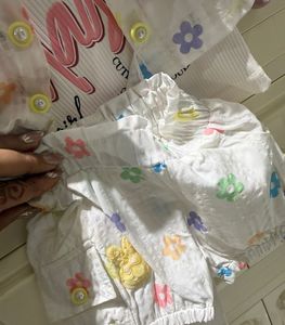 Cute Floral Baby Girl Outfit
