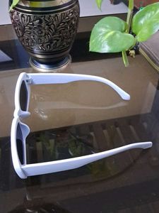Chic White Frame Sunglasses