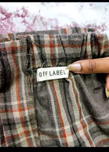 AESTHETIC Plaid Pencil Skirt👄