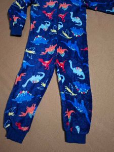 Kids Dinosaur Fleece Pajamas