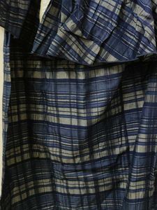 Chic One-Shoulder Plaid Dress