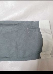 Elegant Embroidered Blue&amp;White anarkali Kurta used