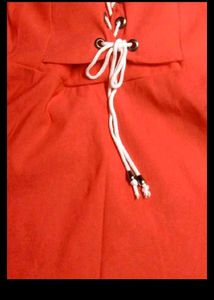 Red Dress &amp; Blouse Set