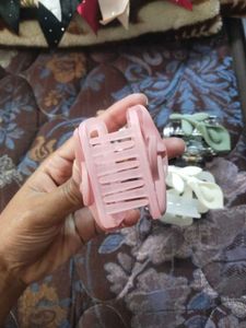 Set of 4 Decorative Hair Claw Clips