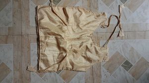 Exquisite Embellished Gold Blouse