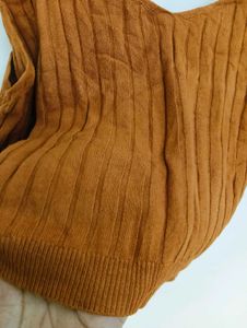 Ribbed Knit Camisole Top