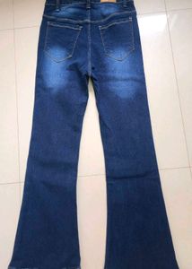 Stylish Flare Leg Jeans