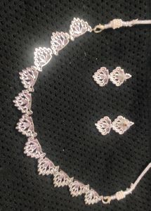 Beautiful CZ Stone Necklace