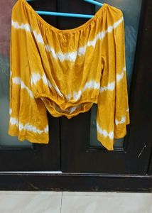 Tie-Dye Crop Top - L Size