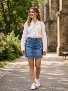 pinteresty White Eyelet lace top