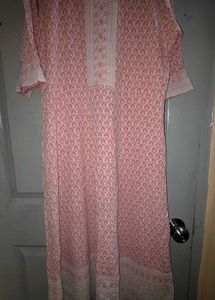 Anarkali style Embroidery Kurta(Umbrella cut)