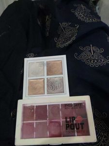 Insight 3D Highlighter & Lip Pout Palette