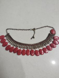 Set of 2 Statement Necklace with Turquoise Beads