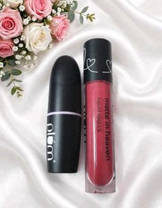 Plum Matte Lipstick &amp; Gloss duo