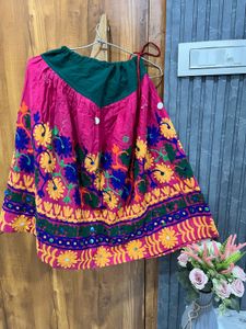 Navratri  Embroidered Ethnic Skirt
