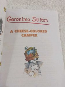 Geronimo Stilton A Cheese Colored Camper