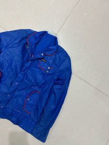 Vintage Blue Bomber Jacket