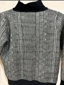 Knitted Turtle Neck Pullover Sweater