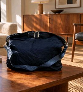 banana republic Chic Navy Nylon Hobo Bag