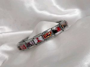 Spiderman Themed italian Charm Bracelet