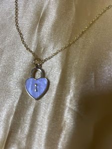 Heart Lock Pendant Necklace