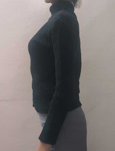 Women Black Turtle Neck