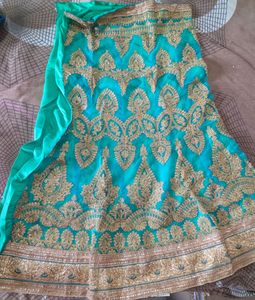 Wedding Wear Lehanga Choli Brand Manvaa