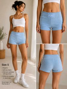 Adidas Originals Light Blue Terry Shorts