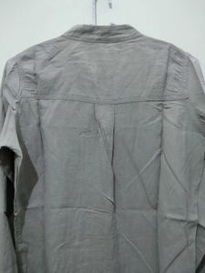 Khakhi or light brown cotton Tunic Top shirt