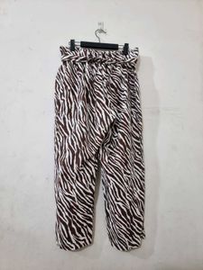 Zebra Print Pants