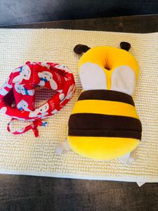 Baby Bee Back Protector &amp; Safety Helmet