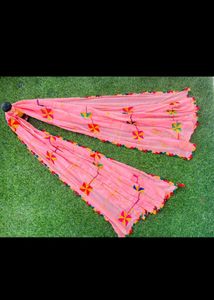 Pink Colour Trendy Dupatta