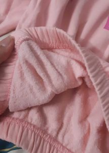 Pink Angel Energy Crop Oversized Sweatshirt