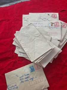 Vintage Indian Letters &amp; Envelopes 50 pcs