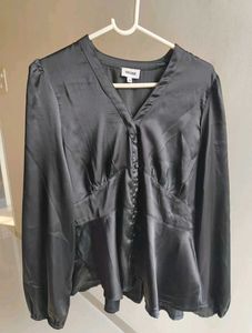 Satin semi formal top