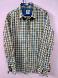 Relaxed Plaid Casual Shirt
