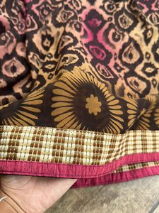 Pure Georgette New Saree Without Tag