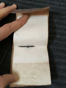 Antique Embossed Pure Leather pocket dairy