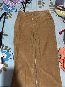Corduroy Wide Leg Pants