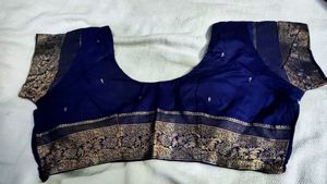 Elegant Blue banarasi Silk Saree