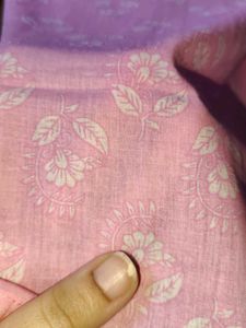 Elegant Pink Printed Kurta Set - 40 Bust