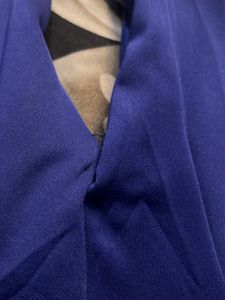 Vibrant Blue Strapless Mini Dress